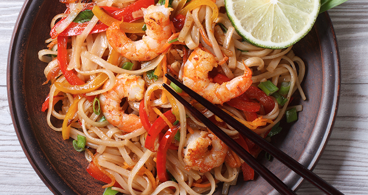 Noodle Karidesli